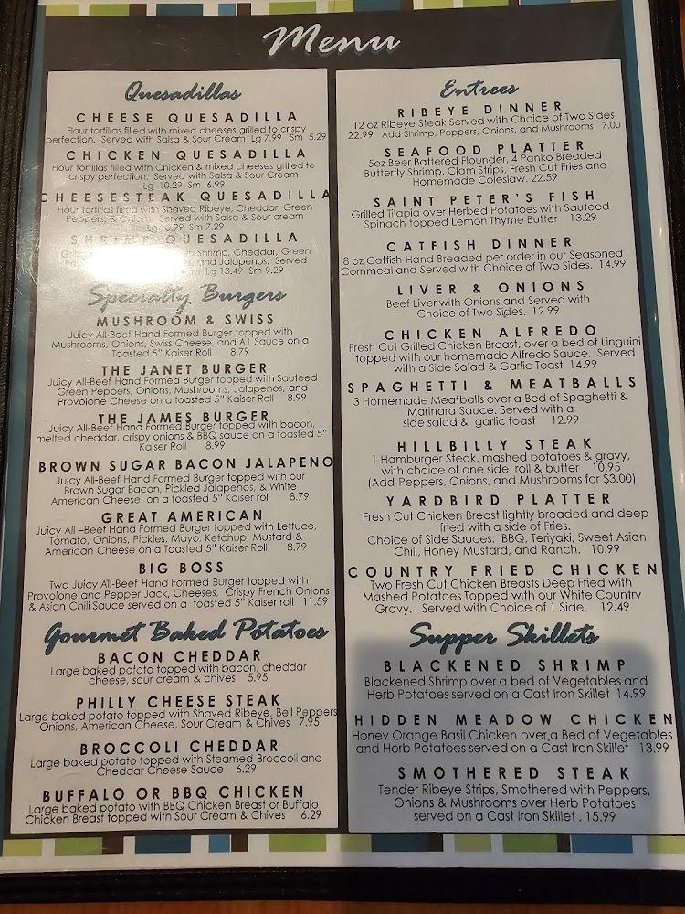 Lightburns Family Diner Menu image 3
