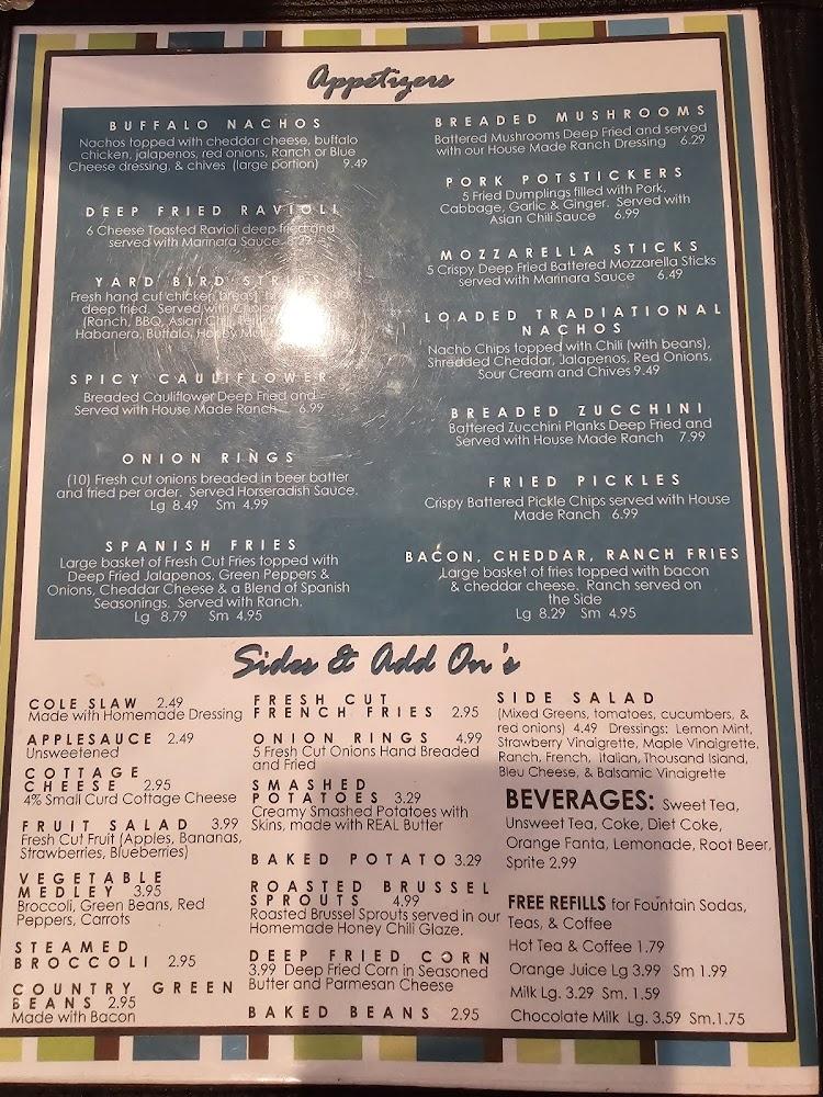 Lightburns Family Diner Menu image 4